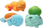 Pehmo: Pokemon - Sleeping Kanto Starters (12cm, Satunnainen)