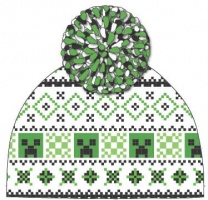 Pipo: Minecraft - Creeper Pom-pom Beanie