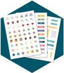 Tarra-arkki: Roll And Play - TTRPG Sticker Pack