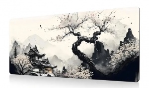 Hiirimatto: Mountain Temple (30x80cm)