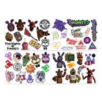 Tarra-arkki: Five Nights At Freddys - Tech Sticker Pack