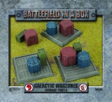 BB586 Galactic Warzones: Storage Crates (x10)