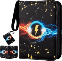 Korttikansio: Pokemon korteille - Lightning Energized (4-Pocket)