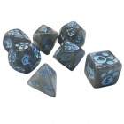 Kitten Polyhedral: Dice Set (Gray)