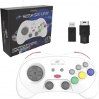 Retro-Bit: Sega Saturn - Pro Controller (White)