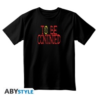 T-paita: One Piece - To Be Continued, Unisex Blacktshirt (M)