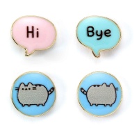 Korvakoru: Pusheen - Hi, Bye (Stud Earrings 2-pack)