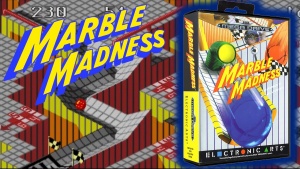 Marble Madness (Mega Drive) (CIB) (Kytetty)