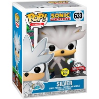 Funko Pop! Games: Sonic The Hedgehog - Silver, Exclusive (9cm)