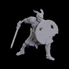 D&D Nolzur's Marvelous Unpainted Minis: Tiefling Skeleton