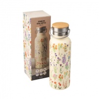 Juomapullo: Wild Flowers Metal Bottle With Handle (500ml)