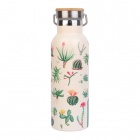 Juomapullo: Botanical Cacti - Succulents Kokonote Bottle With Handle (500ml)