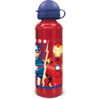 Juomapullo: Marvel Avengers - Red/Blue, Aluminium (530ml)