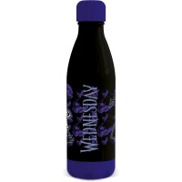 Juomapullo: Wednesday - Black/Purple (660ml)