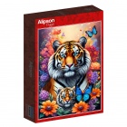 Palapeli: Maternal Love Collection - Tigers (1000)