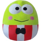 Pehmo: Squishmallows - Sanrio Core Keroppi Red Striped Suit 25cm