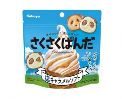 Keksi: Saku Saku Panda - Salty Caramel Soft Cream (43g)