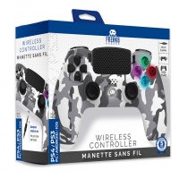 FreaksAndGeeks: Wireless Controller (Led-White Camo) (PS3/PS4)