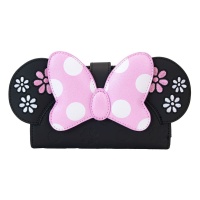 Lompakko: Disney By Loungefly - Minnie Floral Rock The Dots Flap