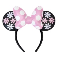 Hiuspanta: Disney By Loungefly - Minnie Ears Floral RockTheDots