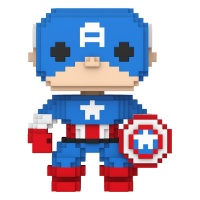 Funko Pop! 8-BIT: Marvel - Captain America (9cm)