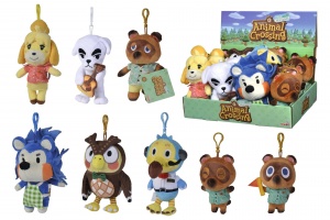 Pehmo: Animal Crossing - Keychain Residents (Satunnainen, 15cm)