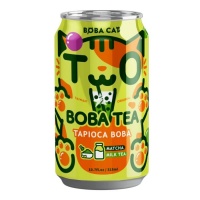 Kuplatee: Boba Cat Bubble Tea - Matcha Milk (315ml)