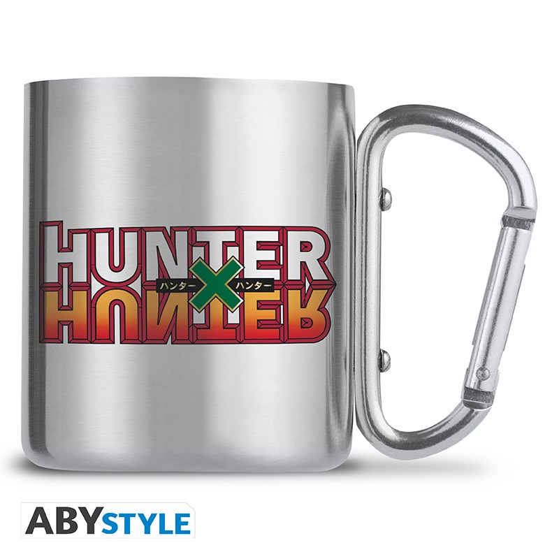 Muki: Hunter X Hunter - Logo Steel, Carabiner (235ml)