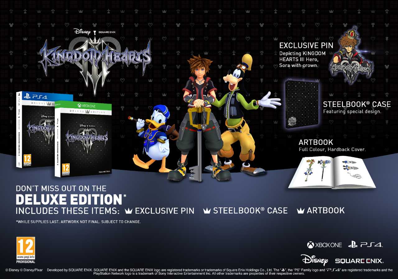 Kingdom Hearts III: Deluxe Edition