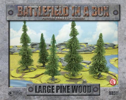 BB510 Battlefield In A Box - Small Pine Wood