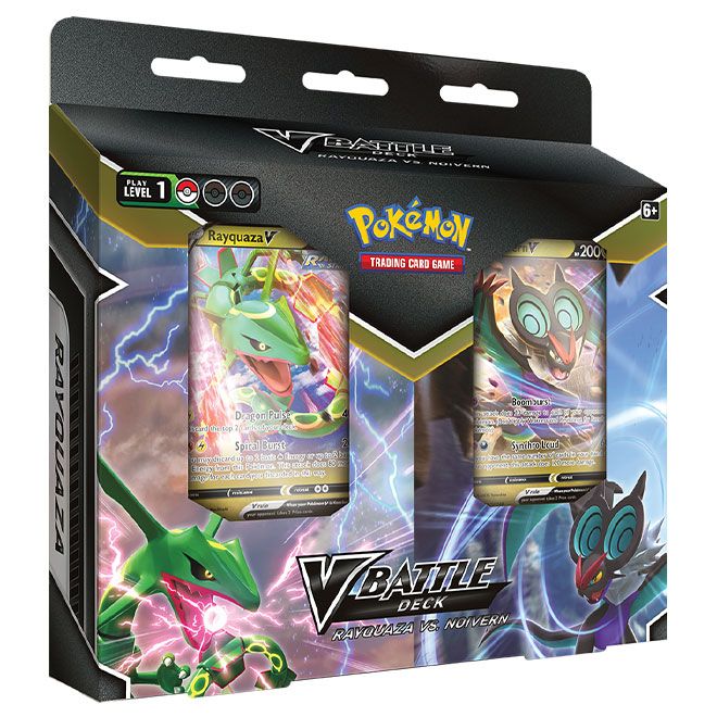 Pokemon: Rayquaza VS Noivern V Battle Deck Bundle