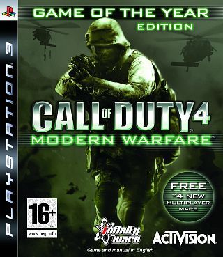 Call of Duty 4: Modern Warfare Game Of The Year (kytetty)