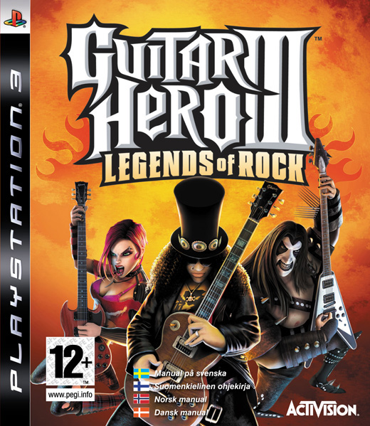 Guitar Hero III Legends of Rock (kytetty)