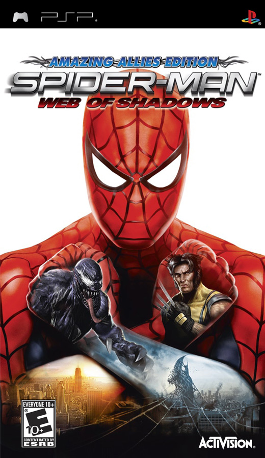 Spiderman Web of Shadows  - PSP - Puolenkuun Pelit pelikauppa