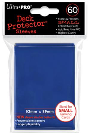 Ultra Pro Small Sleeves Blue (60kpl) [kortinsuoja]