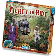 Ticket To Ride: Heart of Africa (Suomi)