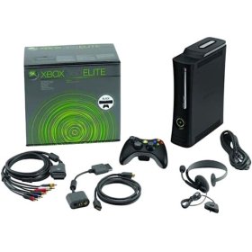 Xbox 360 Elite pelikonsoli (pelkk konsoli) (Kytetty)