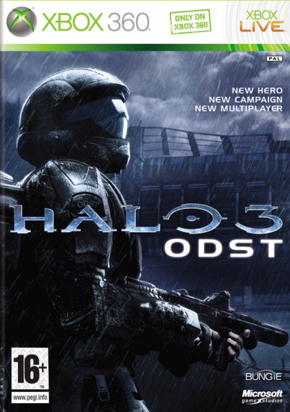 Halo 3 ODST (käytetty)  - Xbox 360 - Puolenkuun Pelit pelikauppa