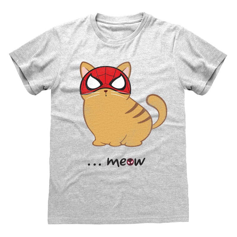 T-shirt: Spider-Man Miles Morales -Meow (L)